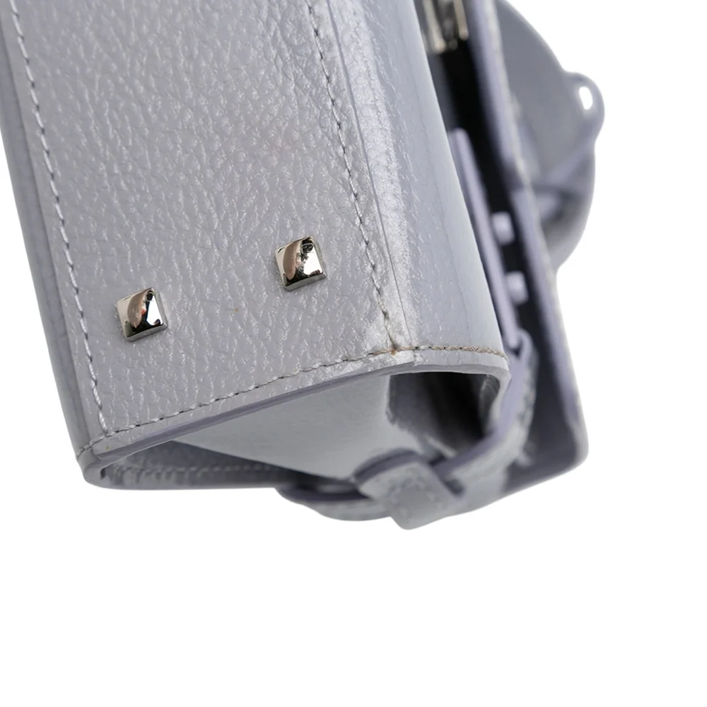 Pre-Loved Delvaux Micro Patent Tempete Satchel